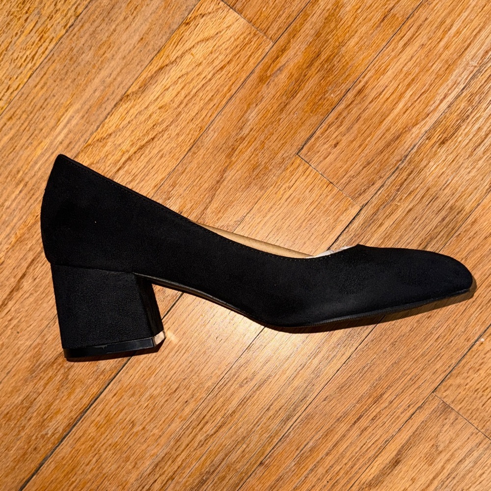 Dream Pairs Black Block Heel Shoes